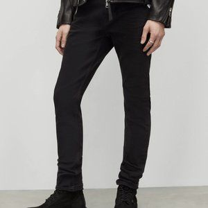 All Saints Black Denim Skinny Jeans- 32x32